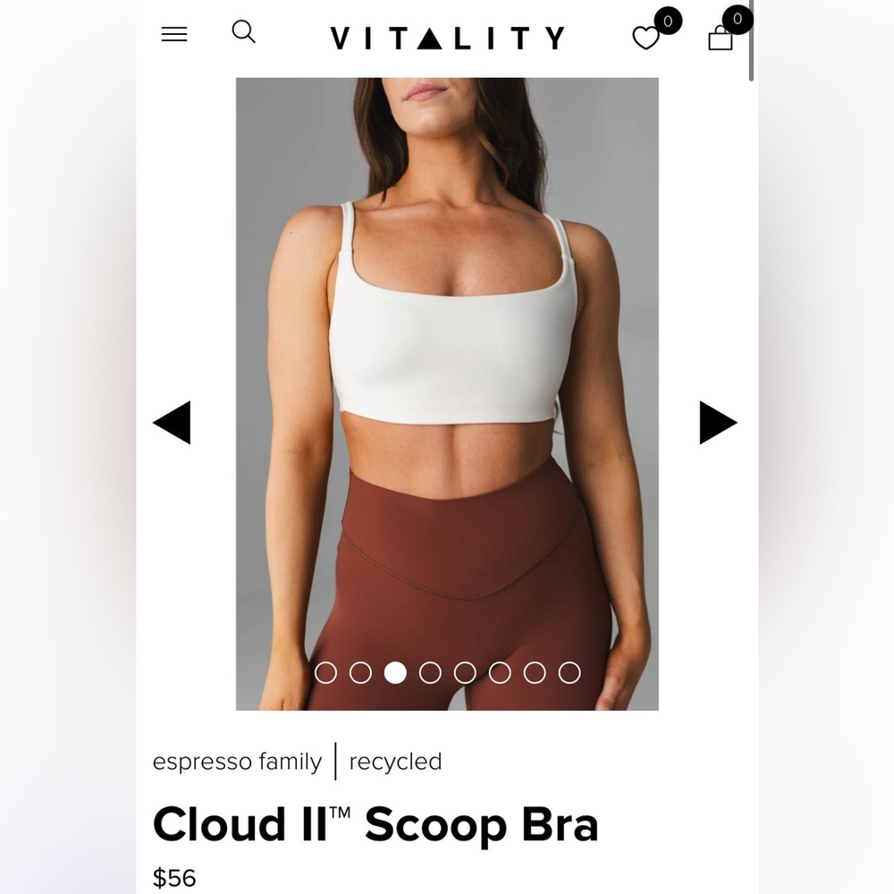 Vitality Sports Bra